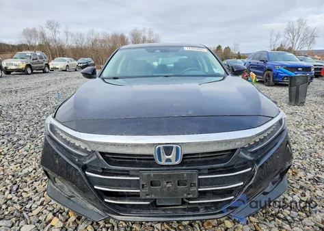 2022 Honda Accord Hybrid Exl из США, поврежденный, VIN 1HGCV3F53NA019423